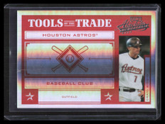 2004 Absolute Memorabilia Tools of Trade Red Spectrum tt32 Craig Biggio 26/100