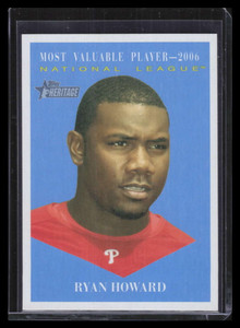 2010 Topps Heritage 479 Ryan Howard SP