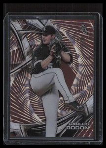 2016 Topps High Tek Orange Magma Diffractor HTCRO Carlos Rodon 8/25