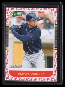 2021 Donruss One Hundred 253 Alex Rodriguez RETRO 72/100