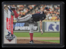 2020 Topps Vintage Stock 76 Stephen Strasburg WSH 14/99 World Series Highlights