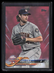 2018 Topps Update Mother's Day Pink us240 Gerrit Cole AS 9/50 All-Star Game
