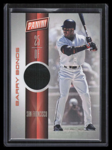 2017 Panini Day Memorabilia 20 Barry Bonds Jersey