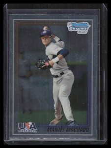 2010 Bowman Chrome 18u USA Baseball 18bc10 Manny Machado Rookie