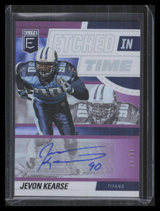 2022 Elite Etched in Time Signatures Purple 1 Jevon Kearse Auto 44/49