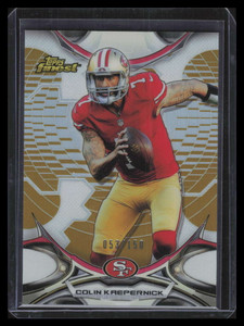 2015 Finest Gold Refractor 101 Colin Kaepernick 53/150