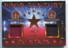 2019 Leaf Pop Century Metal Prop Co-Stars Redford Dustin Hoffman Relic 74/85