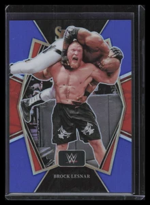 2022 Select WWE Prizms Blue Refractor 139 Brock Lesnar 154/199