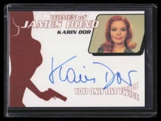 2003 Women of James Bond In Motion Autographs wa4 Karin Dor Auto Helga F00759 ID: 129029