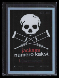 2022 Zerocool Jackass Movie Posters Holo mp8 Jackass Number Two: Finnish 20/100