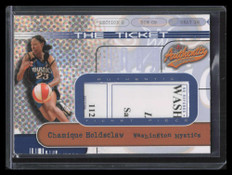 2002 Fleer Authentix WNBA The Ticket 15 Chamique Holdsclaw 120/410