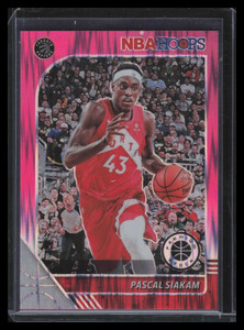 2019-20 Hoops Premium Stock Prizms Pink Flash 182 Pascal Siakam 1/25