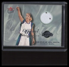 2000 Ultra WNBA Feel the Game 1 Debbis Black Game Worn Shoe F00260