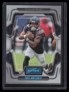 2022 Panini Playbook Platinum 54 David Montgomery 1/25