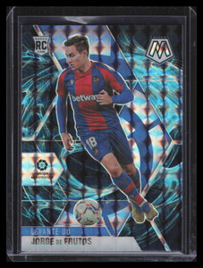2020-21 Panini Mosaic La Liga Mosaic Genesis 85 Jorge de Frutos Rookie