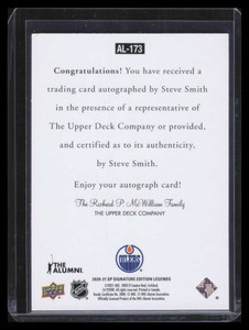 2020-21 SP Signature Legends '97 Legends Signatures al173 Steve Smith Auto
