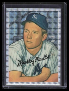1996 Bowman's Best NNO Mickey Mantle 1952 Bowman Atomic Refractor Chromium