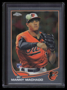 2013 Topps Chrome 12 Manny Machado Rookie 126371