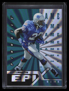 1997 Pinnacle Certified Epix Emerald e21 Curtis Martin GAME