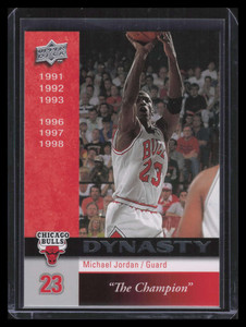 2008-09 Upper Deck Bulls Dynasy chi12 Michael Jordan