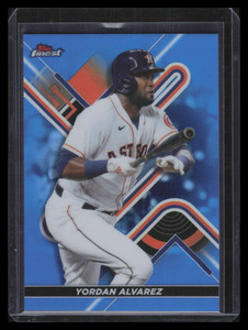 2022 Finest Blue Refractor 56 Yordan Alvarez 24/150