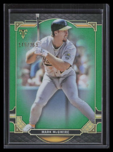 2022 Topps Triple Threads Emerald 63 Mark McGwire 146/259
