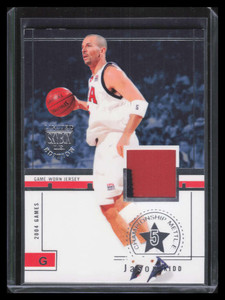 2003-04 SkyBox LE Championship MettLE RGJK Jason Kidd USA Patch 22/99