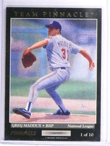 1993 Pinnacle Team Pinnacle Greg Maddux Mike Mussina #1 *62274