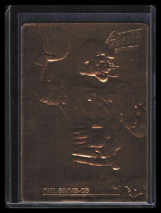1992 Action Packed Rookie Update Mint Parallel 57 Phil Simms 113/250