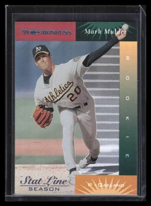 2001 Donruss 1999 Retro Stat Line Season 95 Mark Mulder 73/113