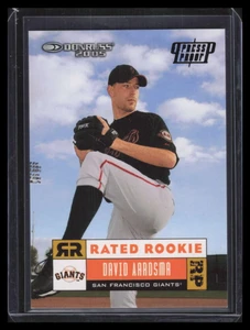 2005 Donruss Press Proofs Black 30 David Aardsma RR Rated Rookie 3/10