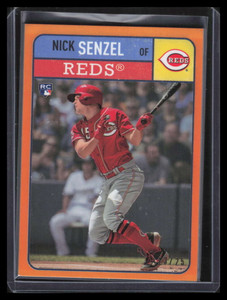 2019 Topps Brooklyn Collection Orange 24 Nick Senzel Rookie 13/25