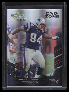 2007 Select End Zone 162 Ty Warren 3/6