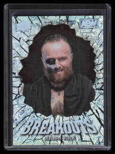 2022 Upper Deck AEW Breakouts bo9 Malakai Black