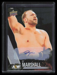 2021 Upper Deck AEW Autographs 10 QT Marshall Auto