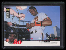1995 Collector's Choice Gold Signature 60 Barry Bonds b90 Best of the 90s