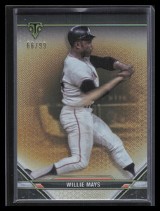 2021 Topps Triple Threads Gold 88 Willie Mays 66/99