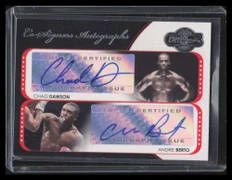 2008 Topps Co-Signers Dual Autographs DB Chad Dawson Andre Berto Dual Auto ID: 137354