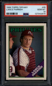 1988 Topps Tiffany 95 Lance Parrish PSA 10 GEM MT 127042878