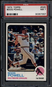 1973 Topps 325 Boog Powell PSA 7 NM