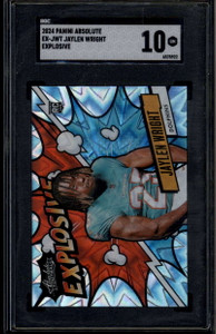 2024 Absolute Explosive 23 Jaylen Wright Rookie RC SGC 10 GM