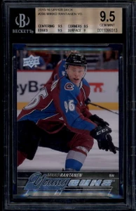 2015-16 Upper Deck 206 Mikko Rantanen Rookie RC YG Young Guns BGS 9.5 GEM MINT