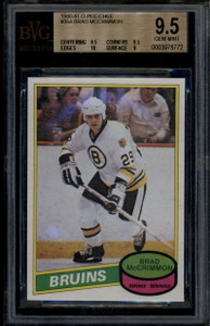 1980-81 O-Pee-Chee 354 Brad McCrimmon Rookie RC BGS 9.5 GEM MINT
