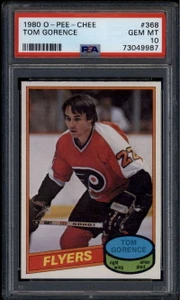 1980-81 O-Pee-Chee 368 Tom Gorence PSA 10 GEM MT PSA 7