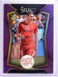 2015 Select Soccer Fabian Schar Purple Prizm #D42/99 #60