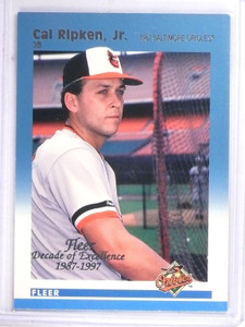 1997 Fleer Decade of Excellence Rare Traditions Cal Ripken Jr. #10  *61413