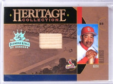 2005 Diamond Kings Heritage Collection Ozzie Smith Bat #D076/100 #HC20