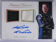 2016 National Treasures Kasey Kahne Dual Patch Autograph auto #D02/15 *65250