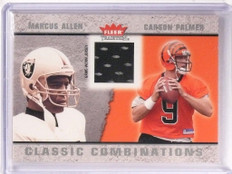 2003 Fleer Classic Combinations Carson Palmer Marcus Allen Jersey #CC-MA