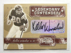 2001 Contenders Legendary Kellen Winslow auto autograph #LC-39